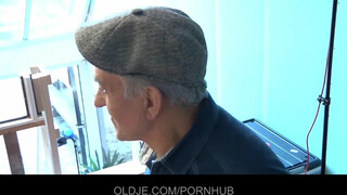 Oldje - Dupla idős fallosz a fiatal csajnak