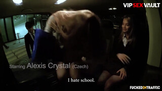 FUCKEDINTRAFFIC - Alexis baszható kicsike segglyuka