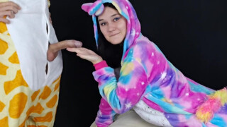 Kate Koss - Cosplayes kisasszony kárót szop