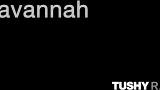 TUSHYRAW - Savannah Bond segglukába barna dákót tolnak