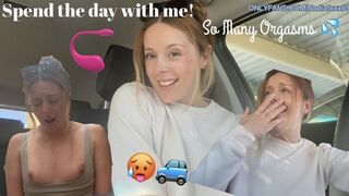 Orgazmus vlog nap – csatlakozz hozzám egy teljes napra közönséges lush mulatsághoz, kulisszák mögötti pillanatokkal és rengeteg spricceléssel!
