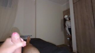 Izgató milf szellem csak halloween éjszakáján jön el kúrni