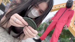 Swag daisybaby durván kefél a squid game felnőtt verziójában
