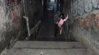 Csoki kurva alaposan megdöngetve a favela domb urával a funk tánc után