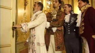 La Maschera di Ferro legelső epizód retro pornó Chris Charming méretes farkával és kicsike kannás hölgyemény análjával